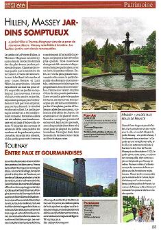 Guide d'été de la Dépêche du Midi 2014 -  Les Jardins de la Poterie Hillen - www.poterie.fr