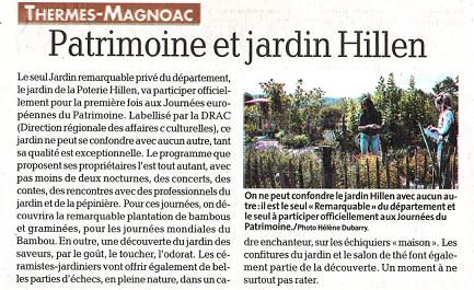 L'élégance à élu demeure au jardins de la poterie Hillen 2014 - Les Jardins de la Poterie Hillen - www.poterie.fr  - http://les-jardins-de-la-poterie-hillen.blogspot.com